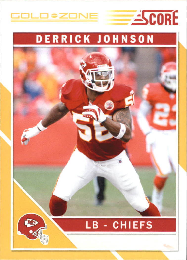 2011 Score Gold Zone #141 Derrick Johnson