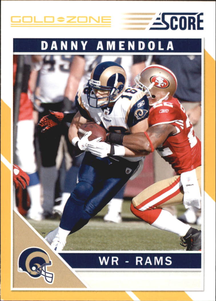 2011 Score Gold Zone #266 Danny Amendola