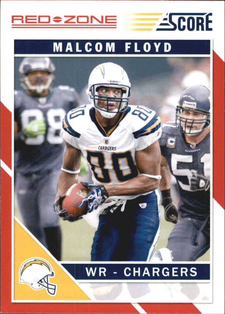 2011 Score Red Zone #240 Malcom Floyd