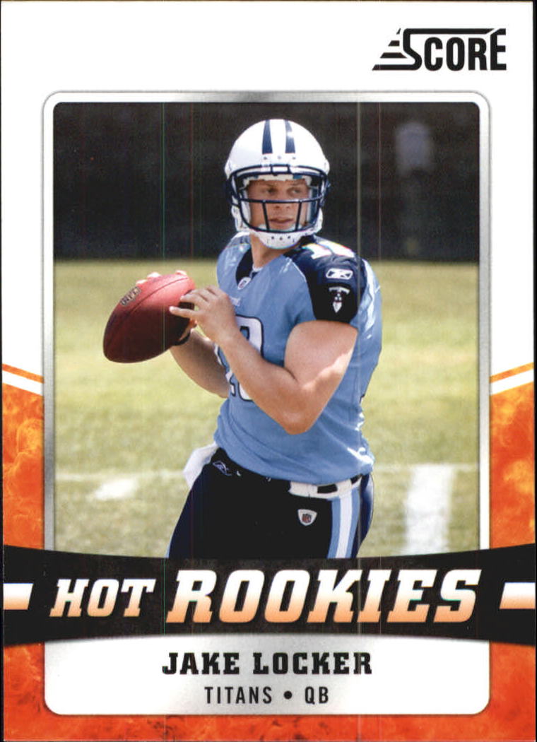 2011 Score Hot Rookies #13 Jake Locker