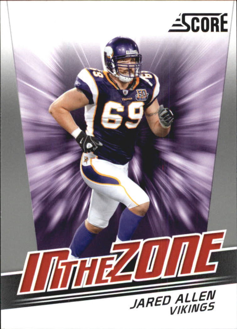 2011 Score In the Zone #12 Jared Allen