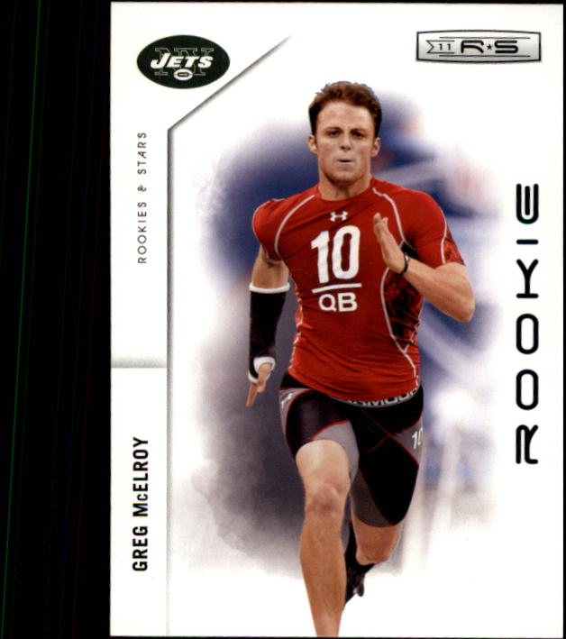 2011 Rookies and Stars #192 Greg McElroy RC