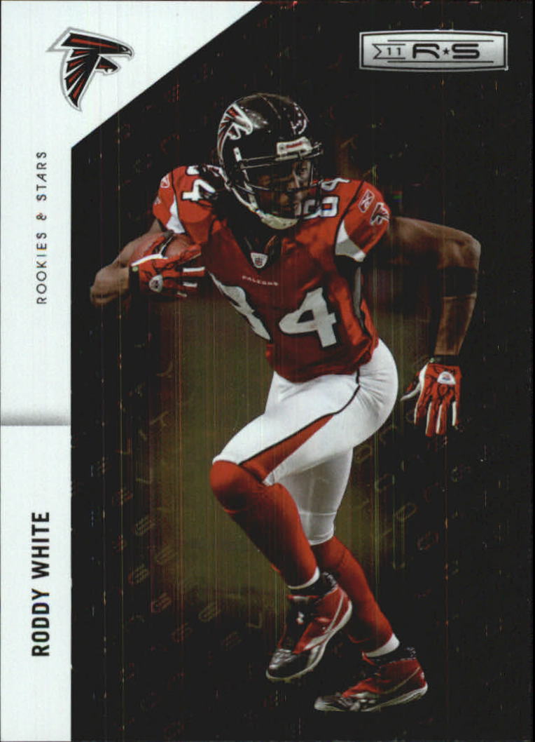 2011 Rookies and Stars Longevity Parallel Silver #8 Roddy White