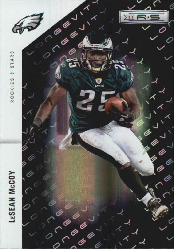 2011 Rookies and Stars Longevity Parallel Silver Holofoil #113 LeSean McCoy