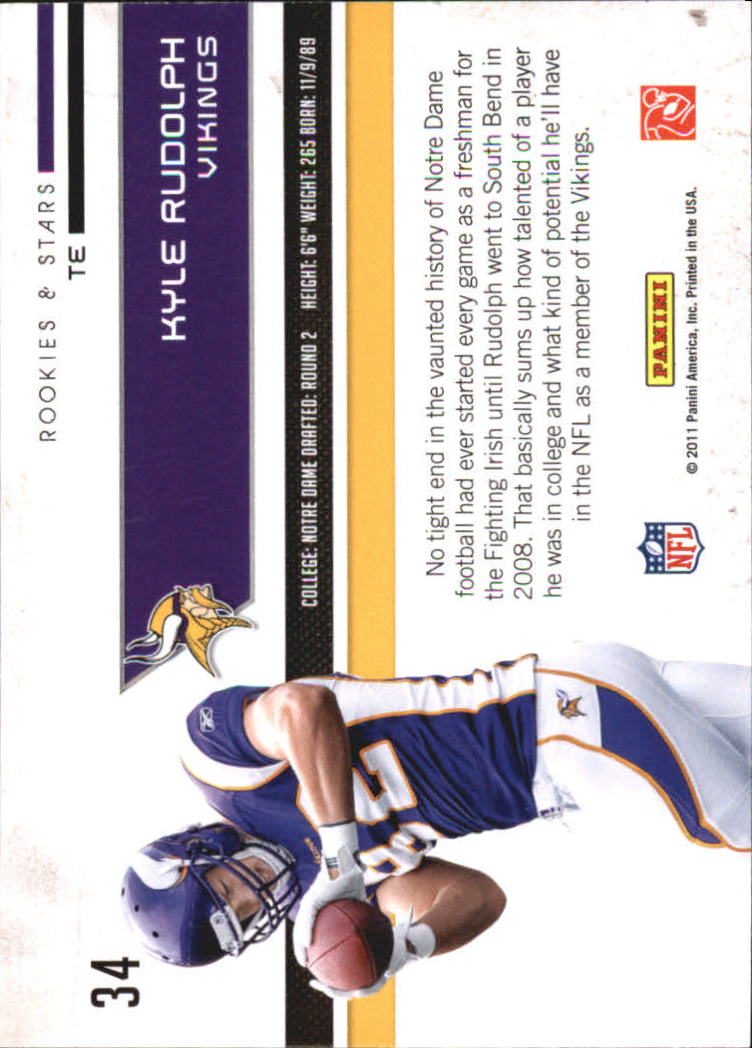 A1140- 2011 Rookies and Stars FB Parallel+ Inserts -You Pick- 15+ FREE US SHIP - Picture 171 of 260