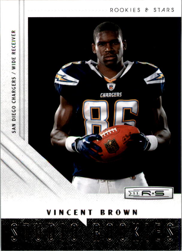 2011 Rookies and Stars Studio Rookies #20 Vincent Brown