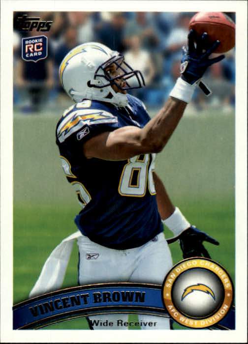 2011 Topps #7 Vincent Brown RC