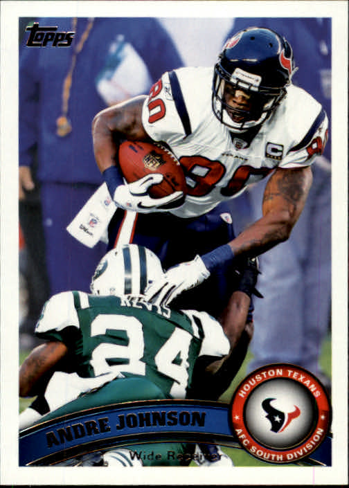 2011 Topps #250A Andre Johnson/(white jersey)