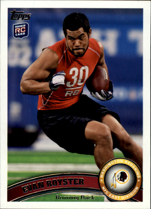 2011 Topps #355 Evan Royster RC