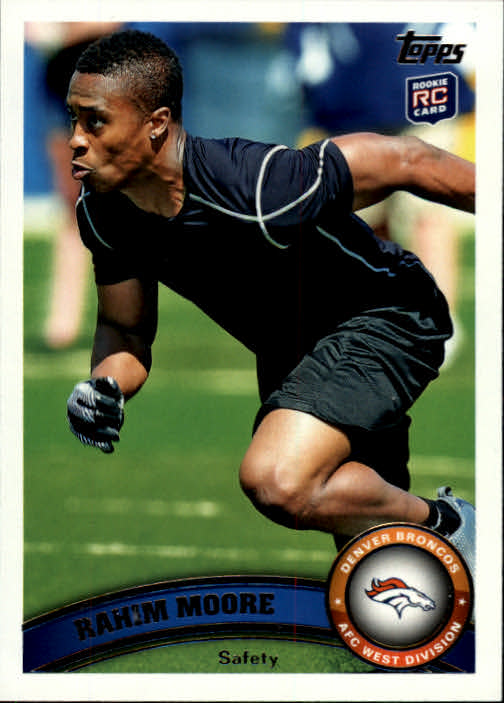 2011 Topps #434 Rahim Moore RC