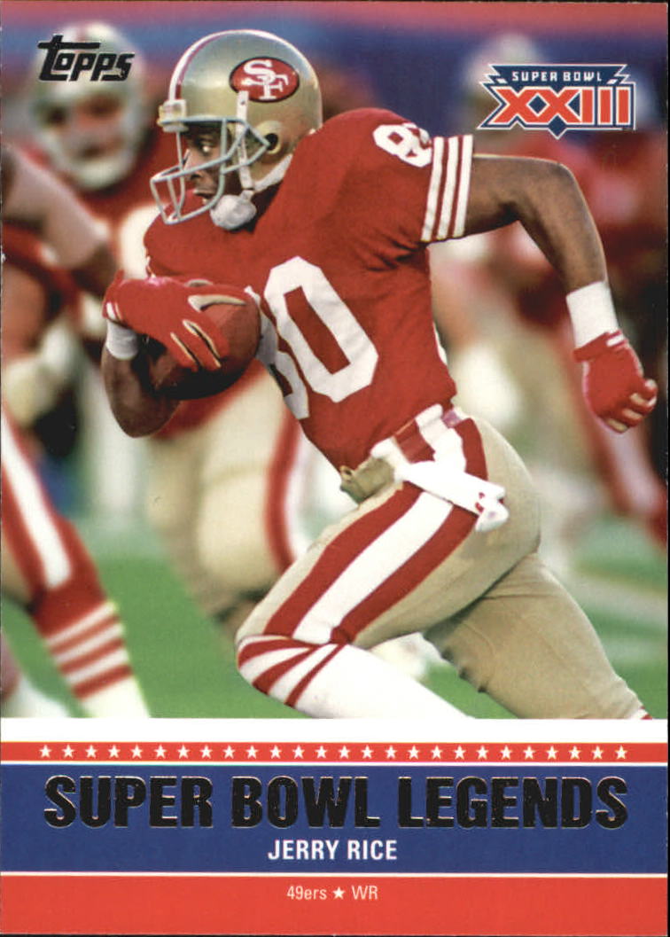 2011 Topps Super Bowl Legends #SBLXXIII Jerry Rice