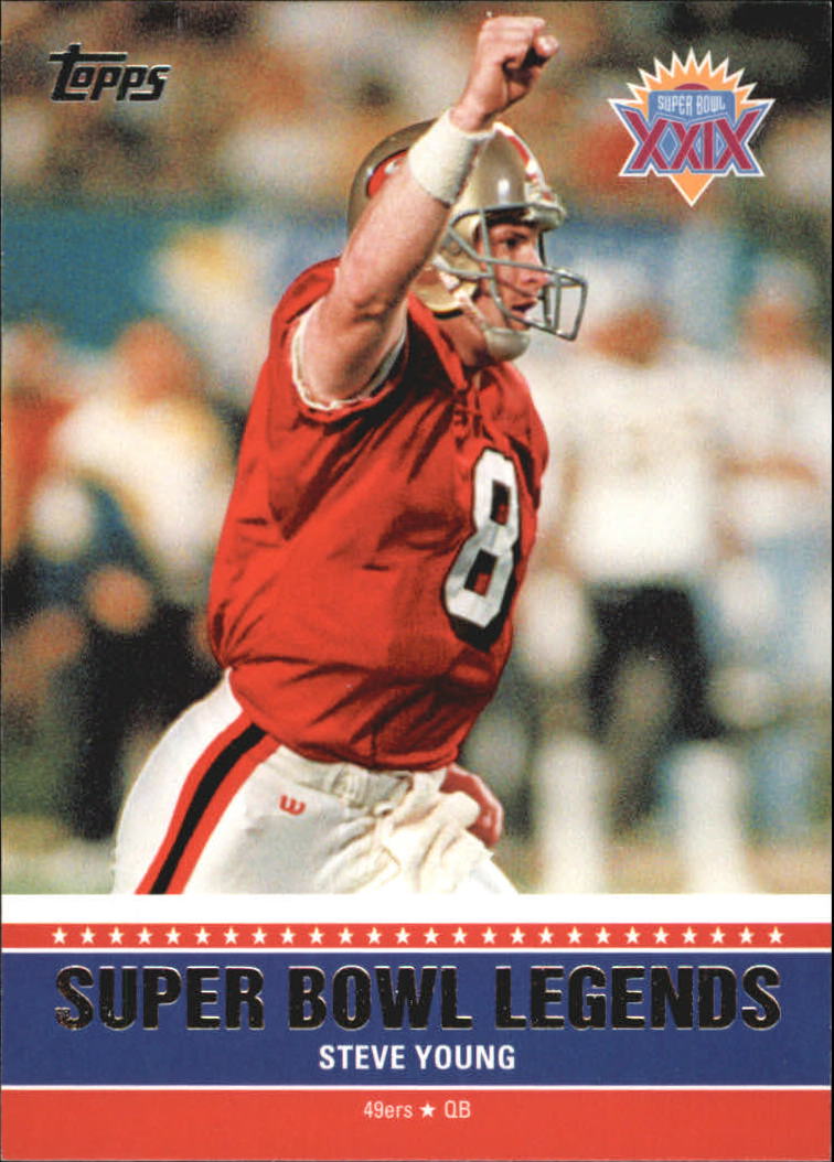 2011 Topps Super Bowl Legends #SBLXXIX Steve Young
