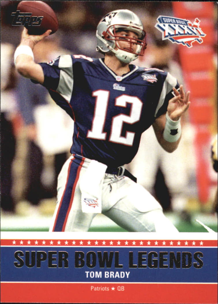 2011 Topps Super Bowl Legends #SBLXXXVI Tom Brady