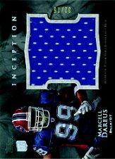 2011 Topps Inception Rookie Relics Jumbo Swatch Gray #JRMD Marcell Dareus