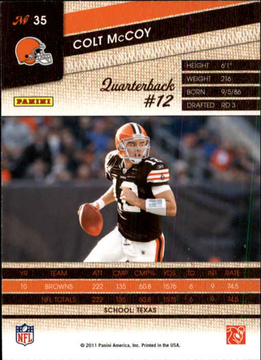 A2278- 2011 Panini Threads FB Cards 1-250 +Rookies -You Pick- 15+ FREE US SHIP - Picture 71 of 482