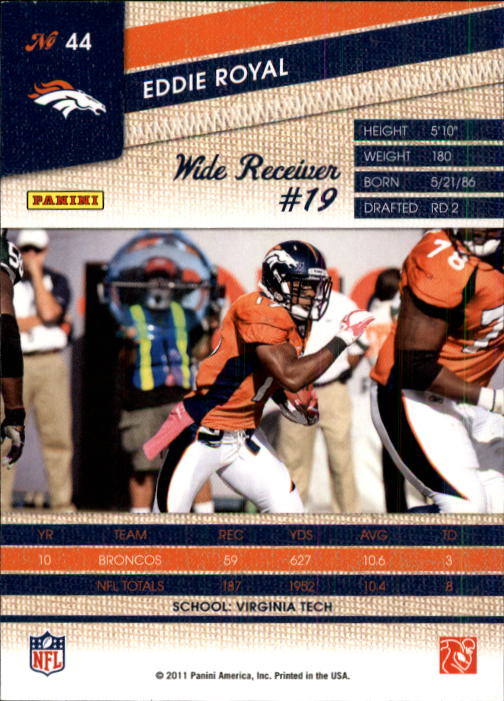 A2278- 2011 Panini Threads FB Cards 1-250 +Rookies -You Pick- 15+ FREE US SHIP - Picture 89 of 482