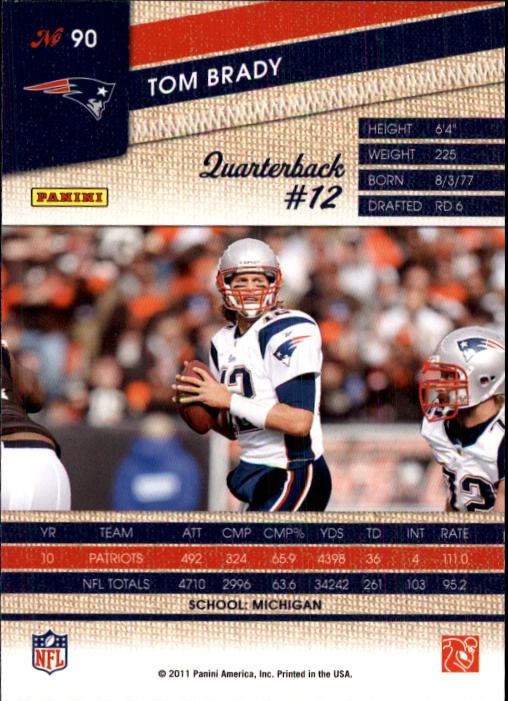A2278- 2011 Panini Threads FB Cards 1-250 +Rookies -You Pick- 15+ FREE US SHIP - Picture 175 of 482