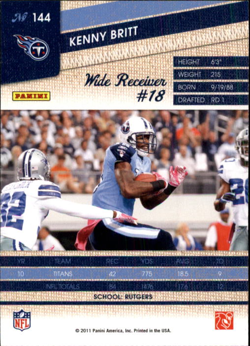 A2278- 2011 Panini Threads FB Cards 1-250 +Rookies -You Pick- 15+ FREE US SHIP - Picture 283 of 482