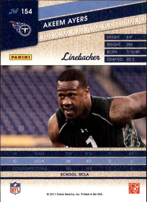A2278- 2011 Panini Threads FB Cards 1-250 +Rookies -You Pick- 15+ FREE US SHIP - Picture 303 of 482