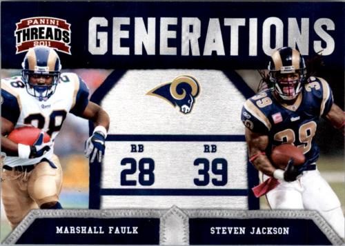 2017 Donruss #258 Marshall Faulk St. Louis Rams Football Card