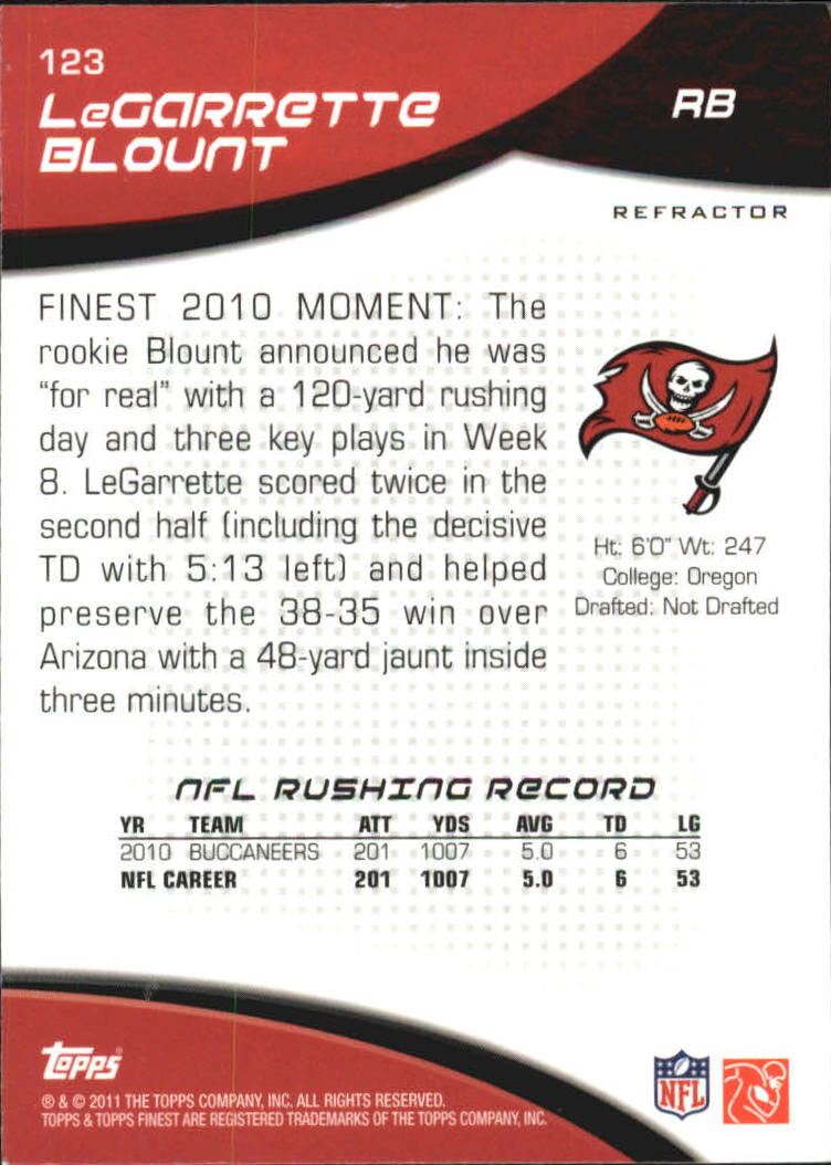 B1320- 2011 Finest Football Insert +Parallel Cards -You Pick- 15+ FREE US SHIP - Picture 244 of 373