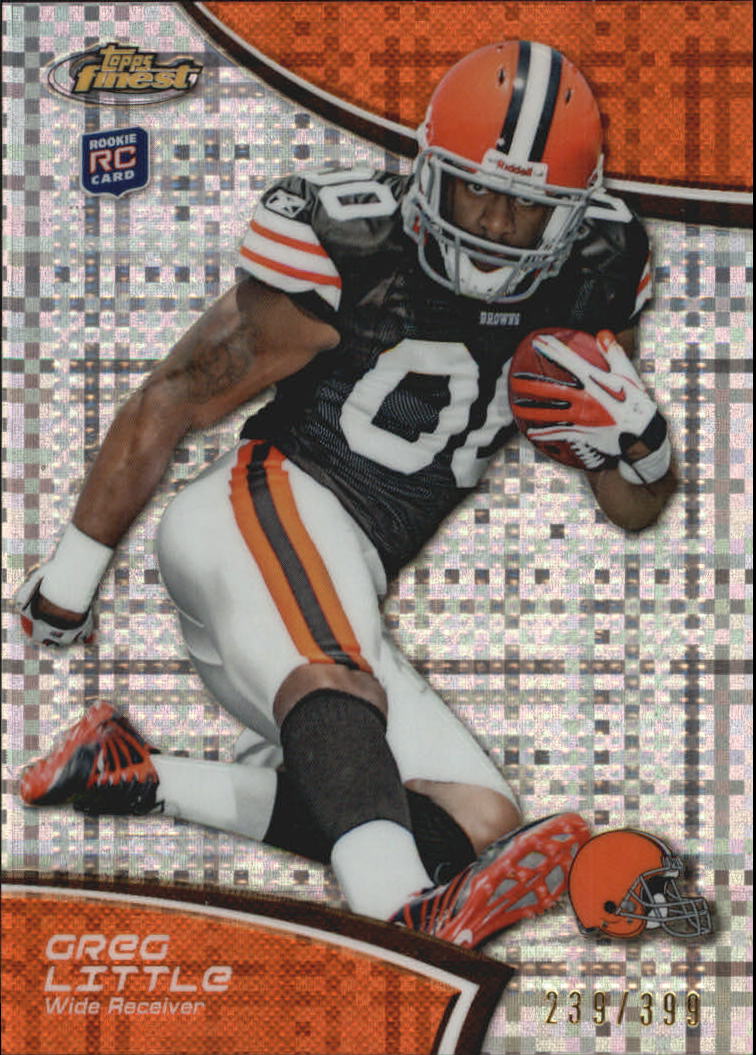 B1320- 2011 Finest Football Insert +Parallel Cards -You Pick- 15+ FREE US SHIP - Picture 253 of 373