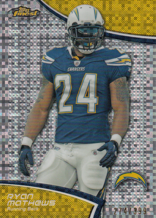 B1320- 2011 Finest Football Insert +Parallel Cards -You Pick- 15+ FREE US SHIP - Picture 321 of 373