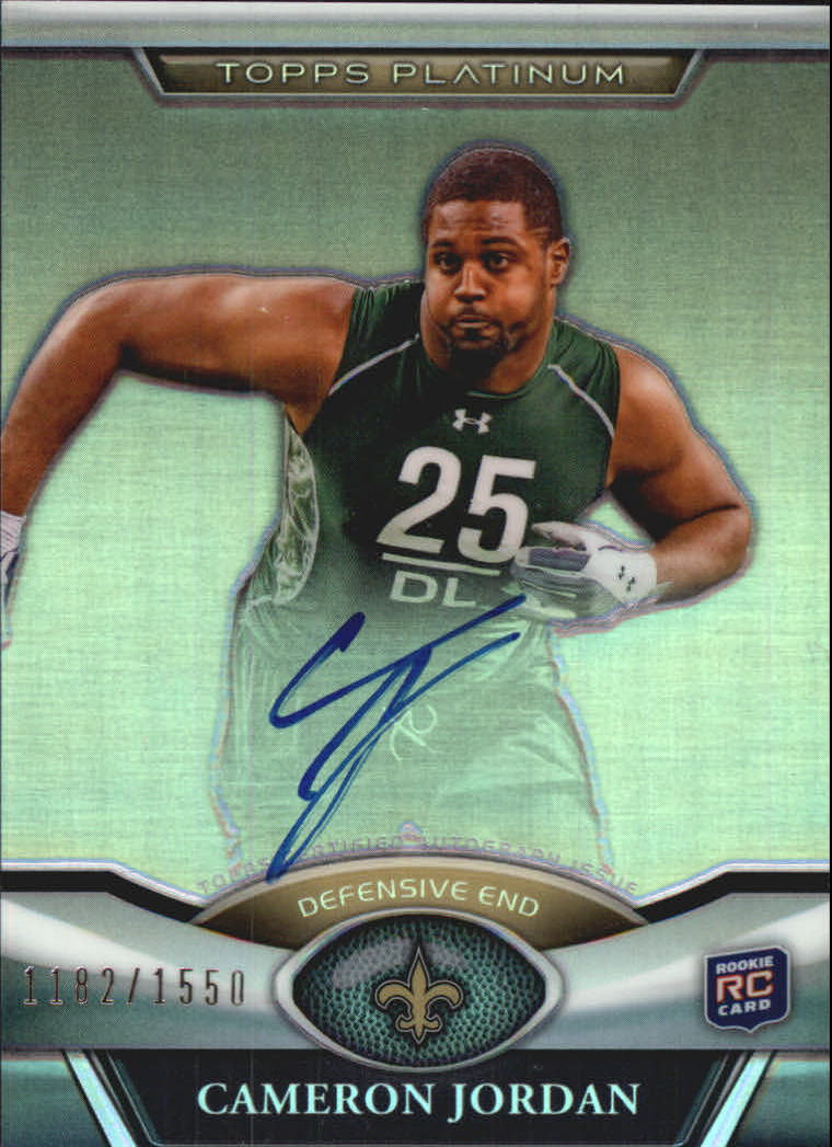 Cameron Jordan Autographed Memorabilia