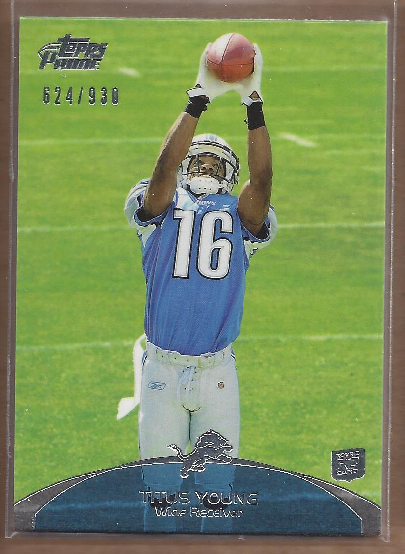 2011 Topps Prime #23 Titus Young RC
