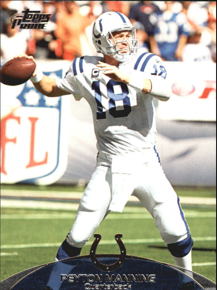 2007 Topps #21 Peyton Manning - Indianapolis Colts