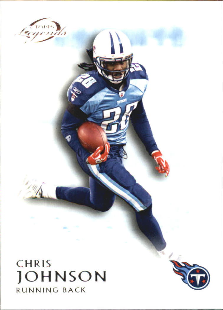 2011 Topps Legends Blue #88 Chris Johnson