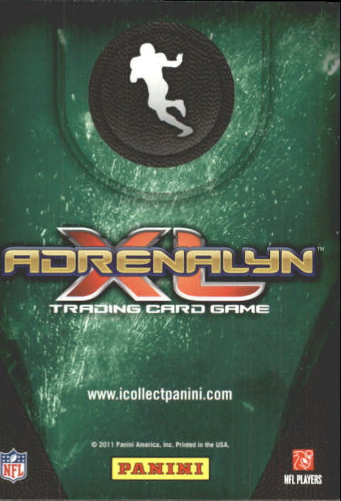 2011 Adrenalyn XL #2 Beanie Wells back image