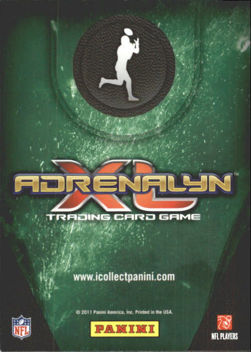 2011 Adrenalyn XL #14 Julio Jones RC back image