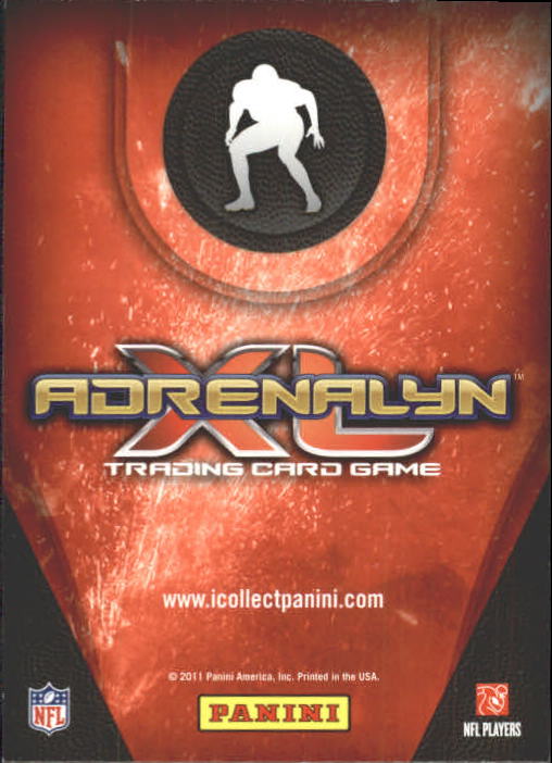 2011 Adrenalyn XL #57 Lance Briggs back image
