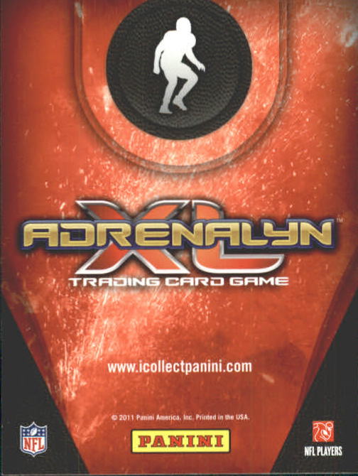 2011 Adrenalyn XL #92 Brian Dawkins back image
