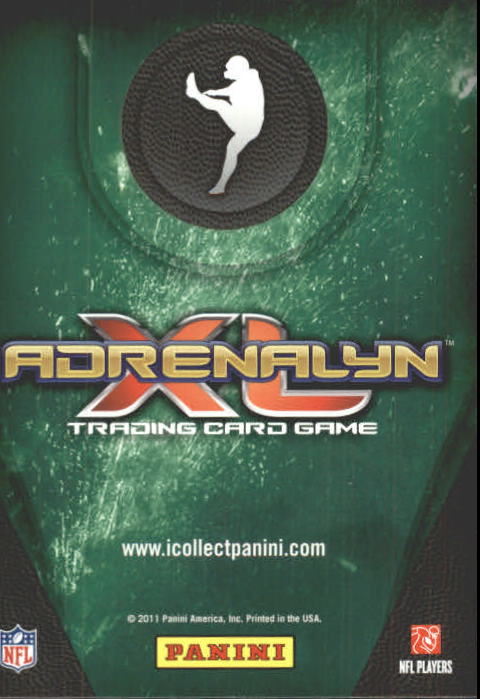 2011 Adrenalyn XL #104 Jason Hanson back image