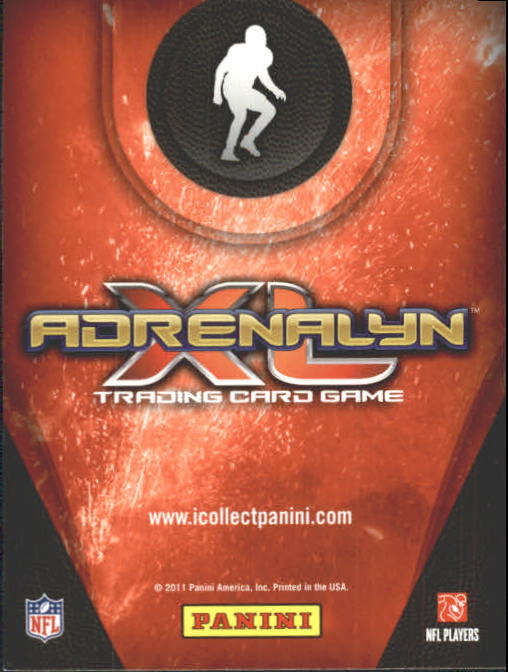 2011 Adrenalyn XL #212 Darrelle Revis back image