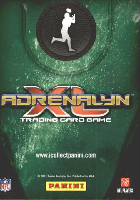 2011 Adrenalyn XL #244 Hines Ward back image