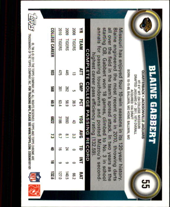 A1148- 2011 Topps Chrome FB Cards 1-220 +Rookies -You Pick- 15+ FREE US SHIP - Picture 87 of 381