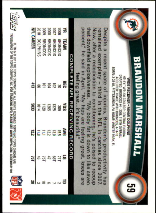 A1148- 2011 Topps Chrome FB Cards 1-220 +Rookies -You Pick- 15+ FREE US SHIP - Picture 95 of 381