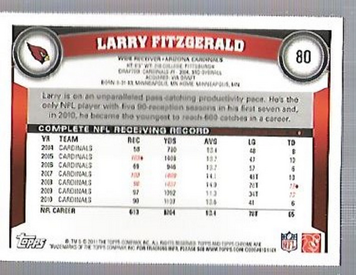 A1148- 2011 Topps Chrome FB Cards 1-220 +Rookies -You Pick- 15+ FREE US SHIP - Picture 137 of 381