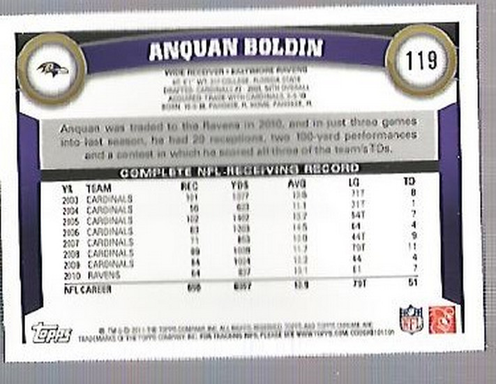 A1148- 2011 Topps Chrome FB Cards 1-220 +Rookies -You Pick- 15+ FREE US SHIP - Picture 205 of 381