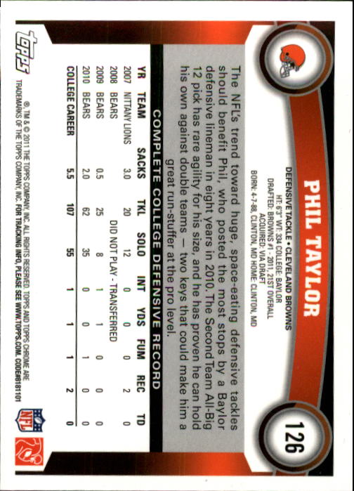 A1148- 2011 Topps Chrome FB Cards 1-220 +Rookies -You Pick- 15+ FREE US SHIP - Picture 217 of 381
