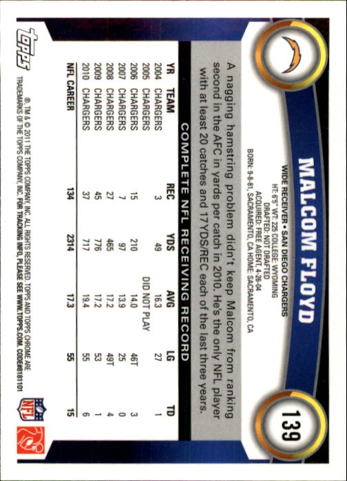 A1148- 2011 Topps Chrome FB Cards 1-220 +Rookies -You Pick- 15+ FREE US SHIP - Picture 241 of 381