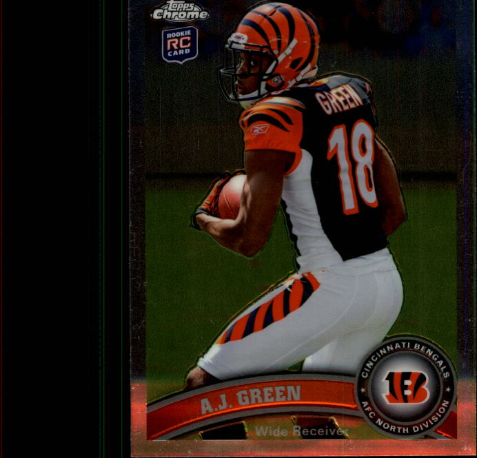 2011 Topps Chrome #150A A.J. Green RC/(running to the left)