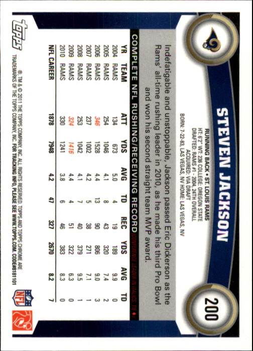 A1148- 2011 Topps Chrome FB Cards 1-220 +Rookies -You Pick- 15+ FREE US SHIP - Picture 349 of 381