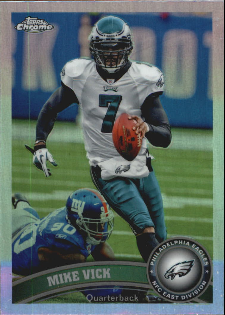 2011 TOPPS FOOTBALL PHILADELPHIA EAGLES MIKE VICK CARD