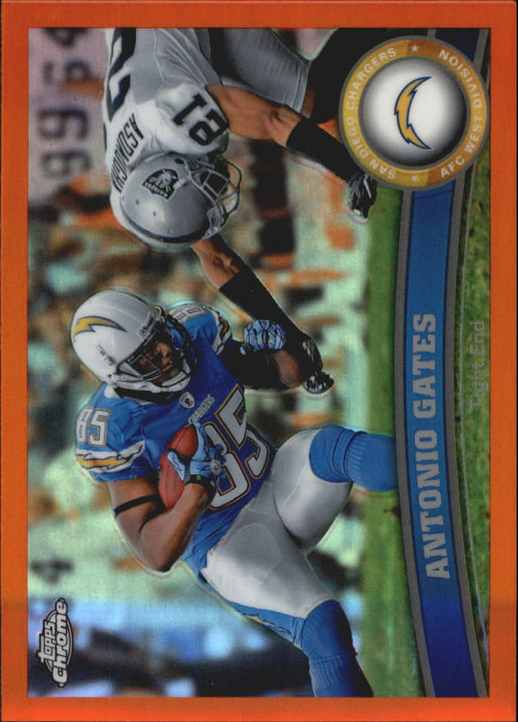 2011 Topps Chrome Orange Refractors #29 Antonio Gates