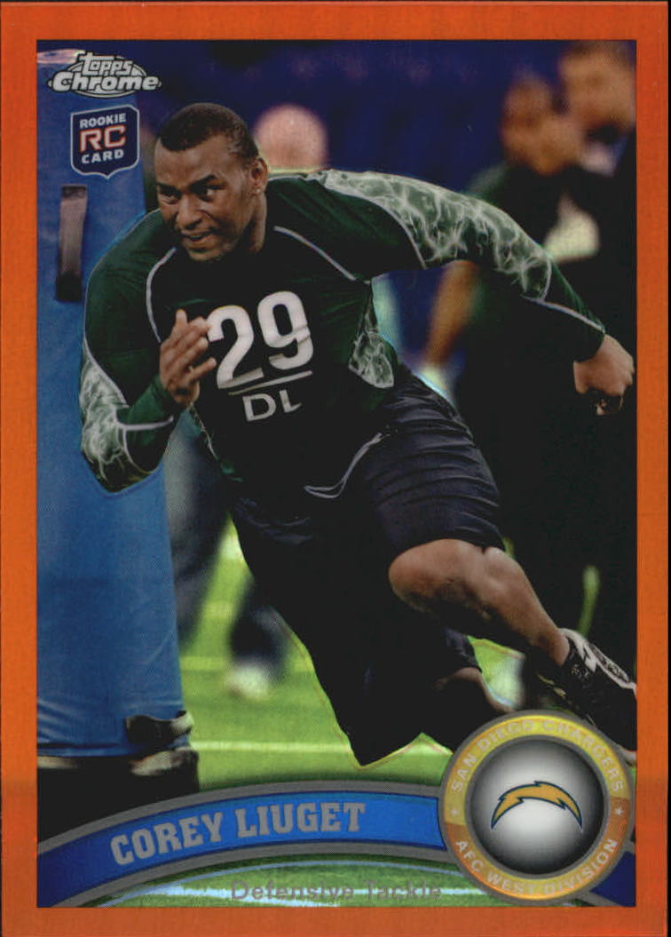 2011 Topps Chrome Orange Refractors #112 Corey Liuget