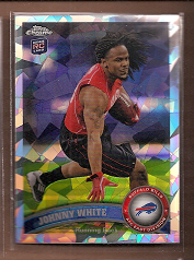 2011 Topps Chrome Crystal Atomic Refractors #35 Johnny White